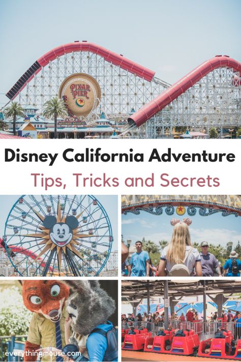 Disney California Adventure Tips and Secrets - What you Need to Know. This California Adventure Guide will show you what to do in the park and includes photos, reviews and videos. Disneyland And California Adventure In One Day, Disneyland Adventure Park, Disneyland California Adventure Outfits, California Adventure Pictures, Disney California Adventure Outfit, California Adventure Outfit, Disneyland Hacks, Disneyland 2024, Disneyland Trip Planning