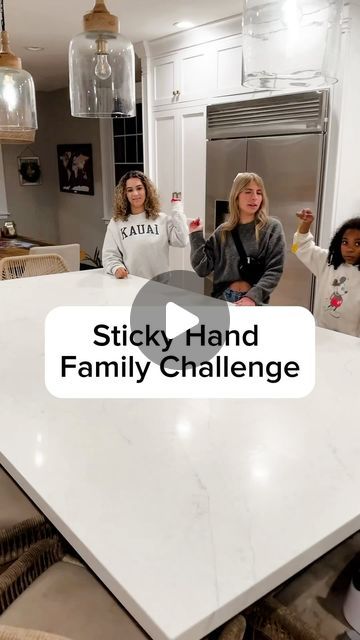 AMBER MAMIAN on Instagram: "Family Challenges are BACK!!!! 🙌🏼🙌🏼 And, we have a newbie joining in 🥰 Jack is finally making an appearance and he was ALLLLLLLL about it! Didn’t want the sticky hand fun to end 😂😂 BUT I think it was that CRAZY ending that really stole the show 😱what are your thoughts!?! Tag 👉🏼 the person you would want to play this with. And tell us what challenge we should try next." Games For Big Groups, Forrest Frank, Family Challenges, Montana Trip, Family Challenge, Hand Games, Fun Christmas Games, Minute To Win It, Christmas Games