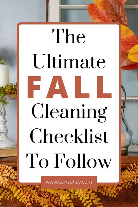 Autumn Cleaning, Seasonal Cleaning Checklist, Deep Cleaning Schedule, Things To Clean, Monthly Cleaning Checklist, Fall Cleaning Checklist, Seasonal Cleaning, Deep Cleaning Checklist, Deep Cleaning House