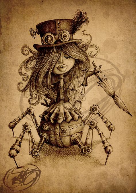 UCRONIA (s01) on Behance Steam Drawing, Dnd Steampunk, Steampunk Drawings, Steampunk Art Drawing, Rock Doodles, Steampunk Drawing, Steampunk Images, Steampunk Character, Steampunk Illustration