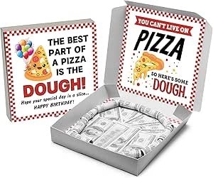 Money Pizza Box Gift, Money Pizza, Gift Money Holder, Christmas Pizza, Cash Gifts, Pizza Gifts, Birthday Money, Pizza Funny, Pizza Box