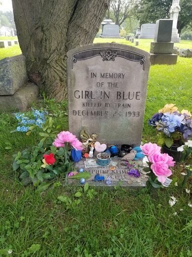 The Girl in Blue – Willoughby, Ohio - Atlas Obscura Willoughby Ohio, Atlas Obscura, Usa Travel, A Name, Young Woman, Travel Usa, Ohio, Voyage, Travel