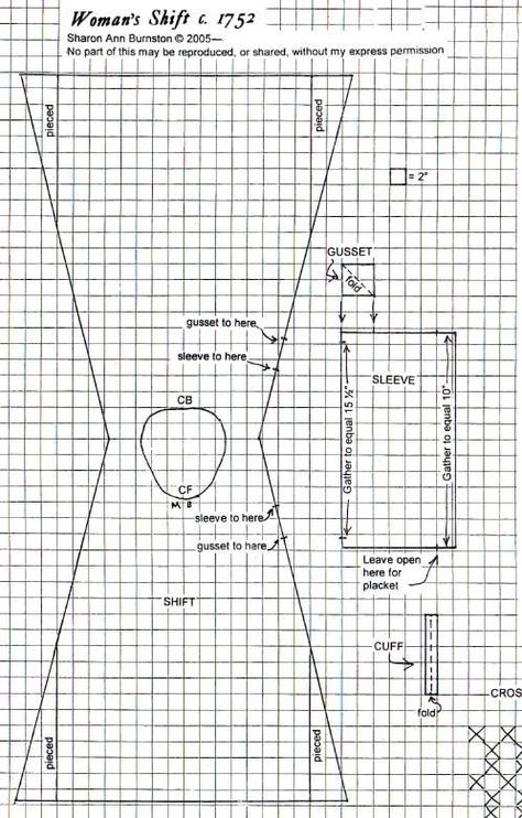 Historical Shift Pattern, 18th Century Dress Pattern, 18th Century Shift Pattern, 18th Century Shift, 18th Century Breeches Pattern, 18th Century Pockets Pattern, 18th Century Chemise Pattern, 18th Century Bedgown Pattern, 18th Century Pockets Embroidery