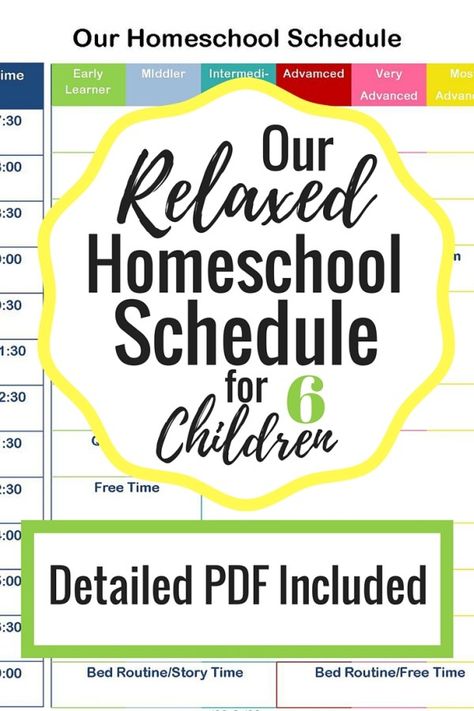 Printable Homeschool Schedule, Homeschool Daily Schedule, Relaxed Homeschooling, Homeschool Routine, Homeschool Education, How To Start Homeschooling, Homeschool Kids, School Schedule, Homeschool Schedule