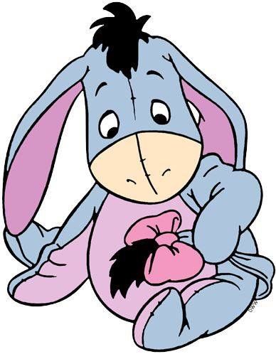 Eore Winnie The Pooh Eeyore, Eore Winnie The Pooh, Baby Eeyore, Eeyore Tattoo, Eeyore Pictures, Winnie The Pooh Drawing, Baby Disney Characters, Winnie The Pooh Eeyore, Winnie The Pooh Pictures