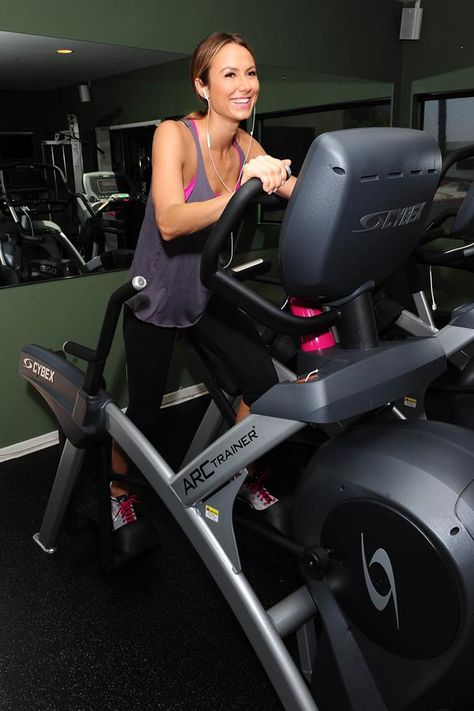 Burn More Calories With This Simple Trick … Arc Trainer Workout, Arc Trainer, Stacy Keibler, Workout Fits, Cross Trainer, Toning Workouts, Workout Machines, Body Image, Fitness Nutrition