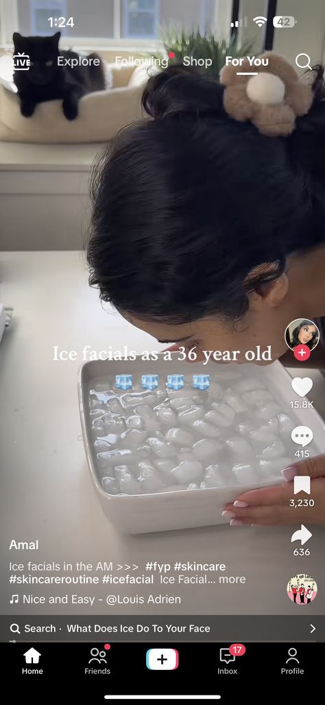 Ice On Face, Ice Facial, Fun Easy, Skin Care Routine, Facial, Skin, Quick Saves