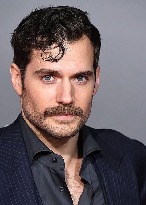 Henry Cavill (@henrycavill) Western Mustache Styles, Mustache Aesthetic, August Walker, Henry Cavill Beard, Moustache Style, Cool Mustaches, Beard And Mustache Styles, Mustache Styles, Men's Facial Hair