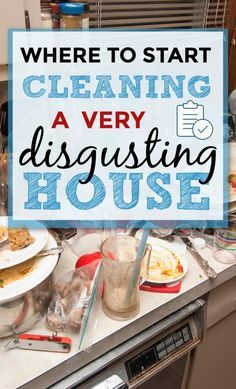 Clean Messy House, Easy House Cleaning, Dirty Room, Messy House, Easy Cleaning Hacks, Diy Cleaning Solution, Diy Cleaning Hacks, House Cleaning Checklist, Start Cleaning