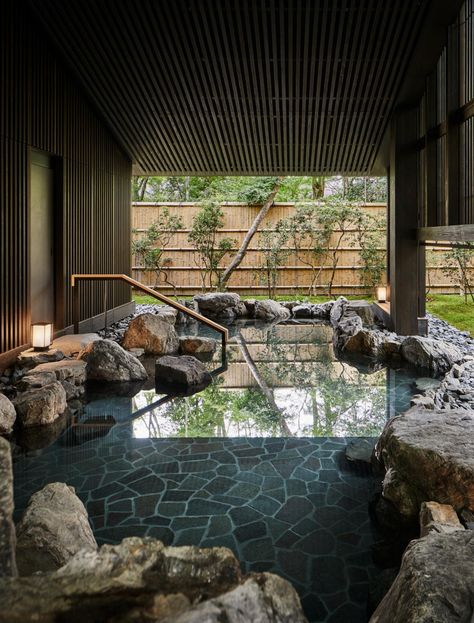 Aman Kyoto, Kerry Hill Architects, Kerry Hill, Traditional Japanese Architecture, Piscina Interior, Japanese Style House, Piscina Natural, Ace Hotel, Luxury Rooms