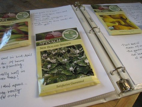 Gardening Binder, Garden Binder, Diy Binder, Binder Organization, Garden Journal, School Garden, Garden Club, Veggie Garden, Back To Nature