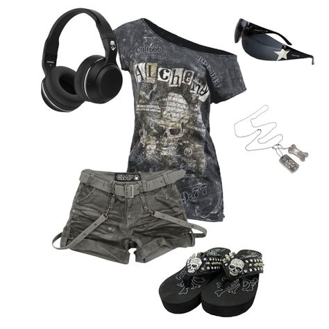 Fairy Grunge Style, Peony Aesthetic, Trashy Outfits, Street Outfits, Mode Hippie, 2000s Outfits, Aesthetic Streetwear, 2000s Fashion Outfits, Swaggy Outfits