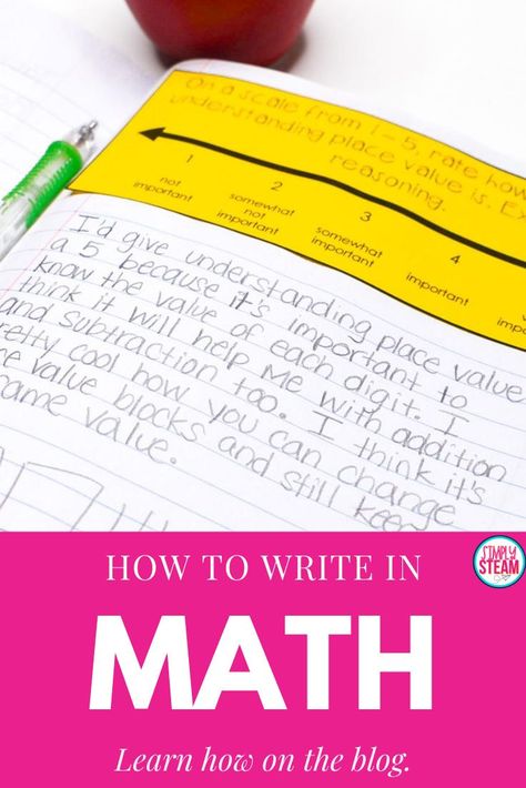 Looking for math writing prompts? These 2nd grade math writing prompts are perfect to keep your students engaged in math centers. This comes with an editable choice board and more! #secondgrade #mathcenters #mathwriting Math Writing Activities, Writing In Math Elementary, Math Writing Prompts, Writing In Math, August Activities, Seventh Grade Math, Middle School Special Education, Fact Practice, Math Lab