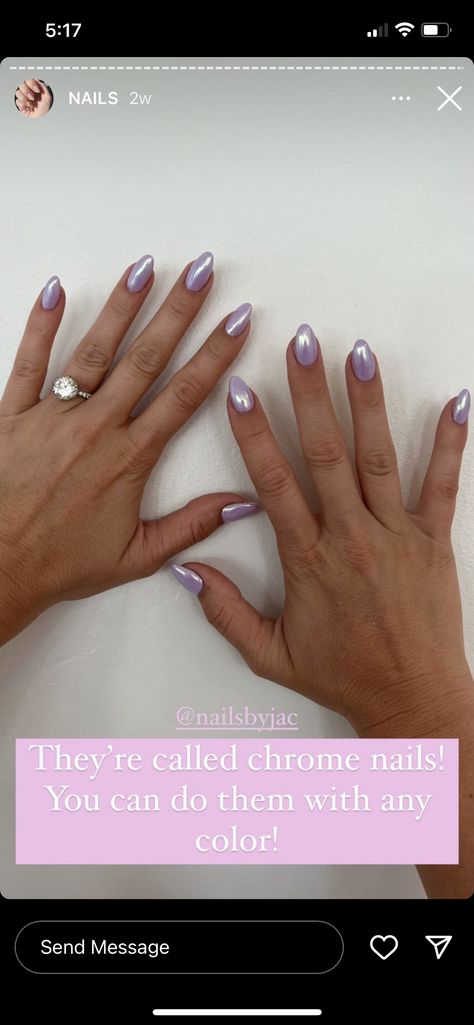 Chrome Nails, Nail Inspo, Nails, Color