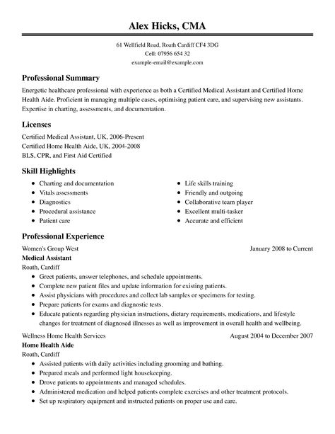 Resume Templates Healthcare ,  #healthcare #resume #ResumeTemplates #templates Assistant Fashion, Esthetician Resume, Simple Resume Examples, Customer Service Resume Examples, Medical Resume Template, Portfolio Kindergarten, Medical Assistant Resume, Resume Summary Examples, Personal Statement Examples