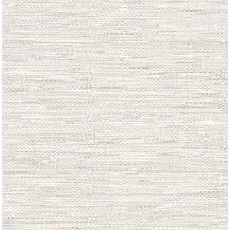 NuWallpaper Grassweave Cream Peel and Stick Wallpaper-NU2875 - The Home Depot Wallpaper Neutral Colors, Wall Covering Texture, Cabinet Wallpaper, Wallpaper Neutral, Greige Paint, Look Wallpaper, Neutral Wallpaper, Grasscloth Wallpaper, Peel Stick Wallpaper