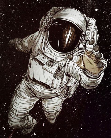 Reach for the stars ✨ I Astronaut Wallpaper, Theme Tattoo, Astronaut Art, Psy Art, Art Tumblr, 다크 판타지, Seni 3d, Art And Illustration, In Space