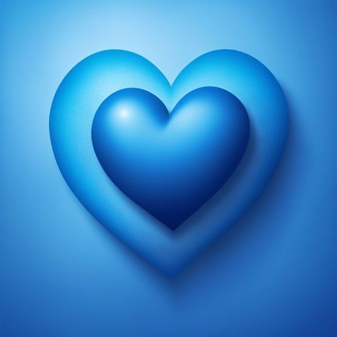 Blue Hearts, Blue Heart, Love Art, Pins, Blue, Art