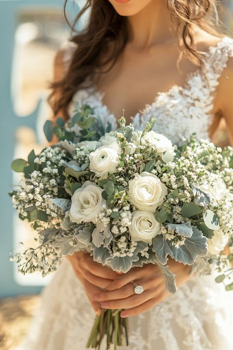 Fall flower wedding bouquets