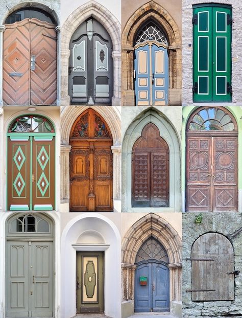 many Macrame Door Curtain, The Doors Of Perception, Gorgeous Doors, Vintage Doors, Cool Doors, Door Gate, Doors And Windows, Old Doors, Unique Doors