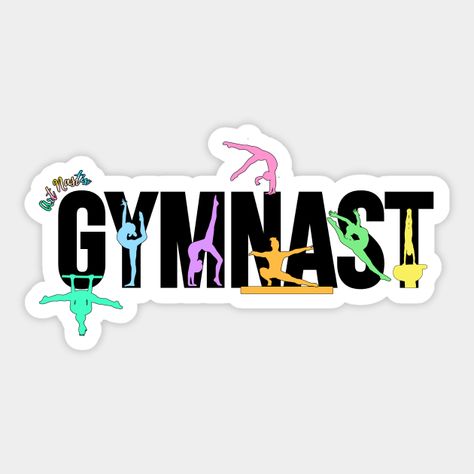 Gymnastics Backgrounds, Gymnastics Decals, Gymnastics Logo, Gymnastics Silhouette, Gymnast Silhouette, Gymnastics Design, Gymnastics Stickers, Gymnastics Wallpaper, Custom Hard Hats