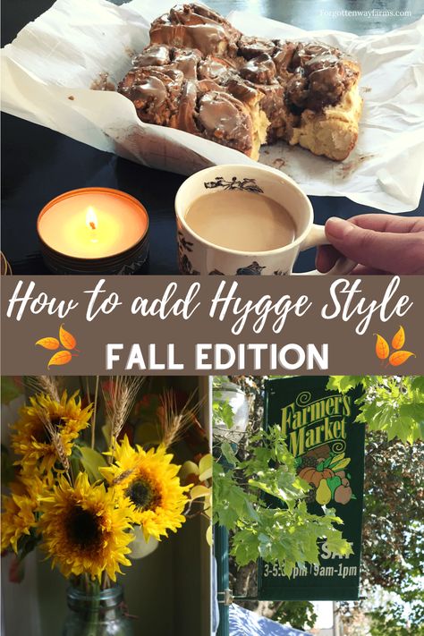 Add some hygge style to your fall routines and reap the cozy benefits! Filled with all sorts of ideas for incorperating hygge style in your home, lifestyle, cooking and more. #hygge #fallinspo #falldecorideas Hygge Lifestyle Inspiration, Hygge Fall, Autumn Hygge, Fall Hygge, Hygge Autumn, House With Land, Winter Hygge, Cottagecore Living, Hygge Living