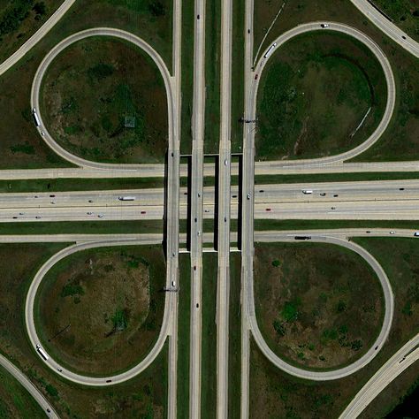 Aerial Views Landscape, City Skylines Game, Road Pavement, Streetscape Design, Road Bridge, Earth Photos, Beautiful Roads, Scenic Photos, Safe Travels