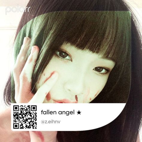 Fallen Angel Polarr Code, Fallen Angel Filter, Angel Filter, Fallen Angels 1995, Story Filters, Polar Codes, Icy Girl, Filters For Pictures, Instagram Story Filters