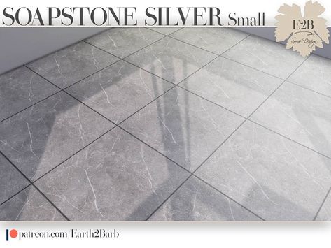 The Sims Resource - Soapstone Silver Small Tile Sims 4 Cc Furniture Flooring, The Sims Resource Floor, Sims 4 Kitchen Floor Cc, Sims 4 Cc Tiles Floor, Sims 4 Cc Furniture Floors, Sims 4 Cc Bathroom Tiles, Sims 4 Cc Build Mode Floor, Sims 4 Cc Stone Floor, Sims 4 Marble Wall