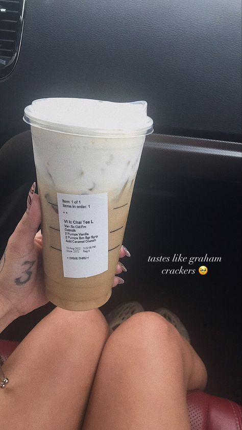 Coffee Starbucks latte graham cracker drink drinks coffee vibes morning vibes breakfast 2023 Starbucks Drinks, Chi Starbucks Drinks, Chia Starbucks Drinks, Cozy Starbucks Drinks, Cold Starbucks Drinks No Coffee, Best Decaf Starbucks Drinks, Chai Drinks At Starbucks, Starbucks Drinks Decaf, Starbucks Drinks 2023