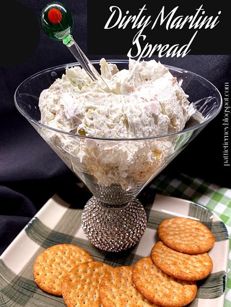 Cream Cheese Spread Recipes, Cheese Spread Recipes, Olive Juice, Cheese Ball Recipes, Recipes Appetizers And Snacks, Spread Recipes, Dirty Martini, Cheese Spread, Finger Food Appetizers