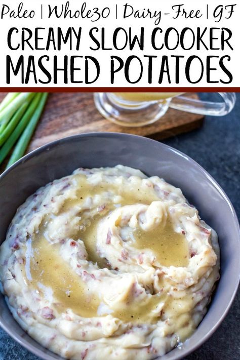 Gluten Dairy Free Mashed Potatoes, Crockpot Mashed Potatoes Dairy Free, Whole30 Mashed Potatoes, Gluten Free Dairy Free Mashed Potatoes, Mashed Potatoes Recipe Dairy Free, Gluten Free Mashed Potatoes Recipe, Paleo Mashed Potatoes, Dairy Free Mashed Potatoes Recipe, Gluten Free Dairy Free Sides