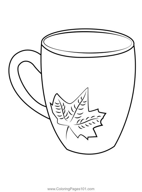 Floor Mug Coloring Page Mug Coloring Page, Crocodile Coloring Pages, Church Bulletin Boards, Church Bulletin, Chocolate Mugs, Fall Coloring Pages, Tracing Worksheets, Mini Drawings, Autumn Coffee