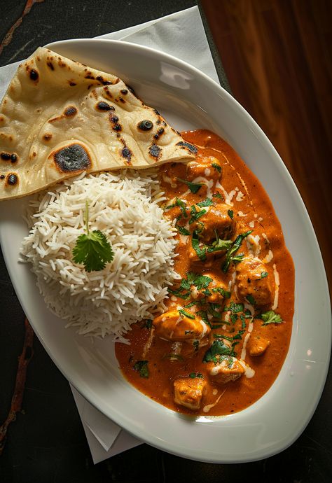 Learn How to Cook Chicken Tikka Masala Recipe For Free | Recipes You'll Love, Made Easy! Chicken Tikka Masala Aesthetic, Tikka Paste Recipe, Lamb Tikka Masala Recipe, Butter Chicken Aesthetic, Aethstetic Food, Foods Aesthetic, Comforting Meals, Lunch Recipes Indian, Indian Meals