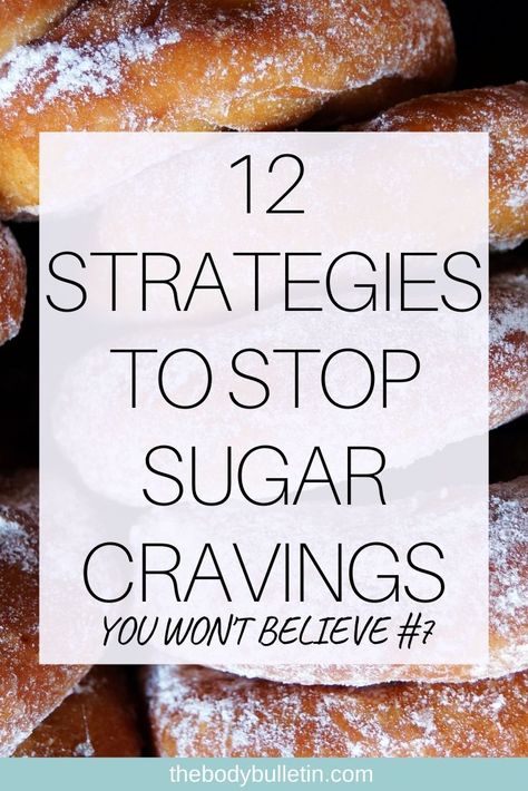 Stop Sugar, Stop Sugar Cravings, Sugar Detox Recipes, Craving Sweets, How To Stop Cravings, Stop Overeating, Quit Sugar, Sugary Food, Sugar Detox