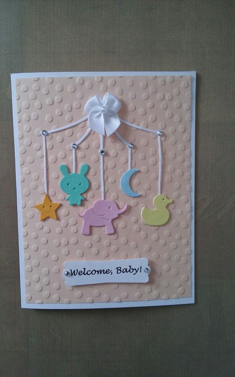 New Baby Handmade Cards, New Baby Card Ideas, Handmade Baby Cards Ideas, Homemade Baby Cards, Homemade Baby Shower Card, Baby Shower Card Diy, Baby Cards Handmade Boy, Welcome Baby Cards Handmade, Newborn Card Ideas