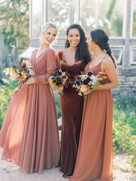 Boho Wedding, Boho Bride, Boho Bridesmaids Dresses, Desert Wedding, Desert Vibes, Boho Vibes, Boho Aesthetic, Desert Aesthetic Bridesmaid Dress Shopping, Bridesmaid Separates, Fall Bridesmaids, Bridesmaid Dresses Boho, Fall Bridesmaid Dresses, Sell Dresses, Rose Bridesmaid Dresses, Boho Bridesmaid, Bridesmaid Dress Colors