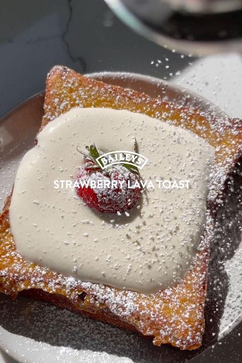 Make life sweeter with Baileys Strawberry Lava Toast [Video] in 2022 | Diy food recipes, Food, Food recipies Lava Toast, Think Food, All I Ever Wanted, Food Recepie, It Goes On, Breakfast Brunch Recipes, Easy Baking Recipes, So Delicious, Interesting Food Recipes