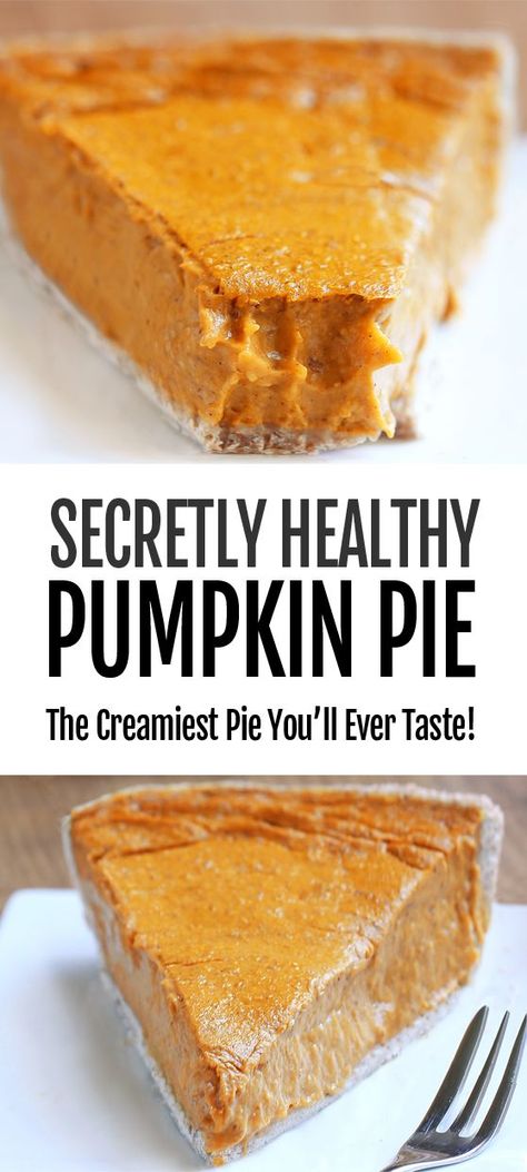 How to make a vegan and healthy pumpkin pie recipe that's perfect for Fall or Thanksgiving dessert #pumpkinpie #pumpkinrecipes #veganthanksgiving #healthy #pumpkin #veganpumpkinpie #thanksgiving #dessert Homemade Pumpkin Pie Recipe, Thanksgiving Recipes Dessert, Healthy Pumpkin Pie Recipe, Healthy Thanksgiving Desserts, Healthy Pumpkin Pie, Healthy Pies, Healthy Pumpkin Pies, Fitness Recipes, Homemade Pumpkin Pie