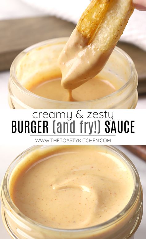 Burger And Fry Sauce, Ranch Burger Sauce, Hamburger Sauce Homemade, Hamburgers In Sauce, Sauce For Burgers Hamburgers, Secret Sauce For Burgers, Toppings For Burgers, Burgerville Spread Recipe, Burger Cheese Sauce