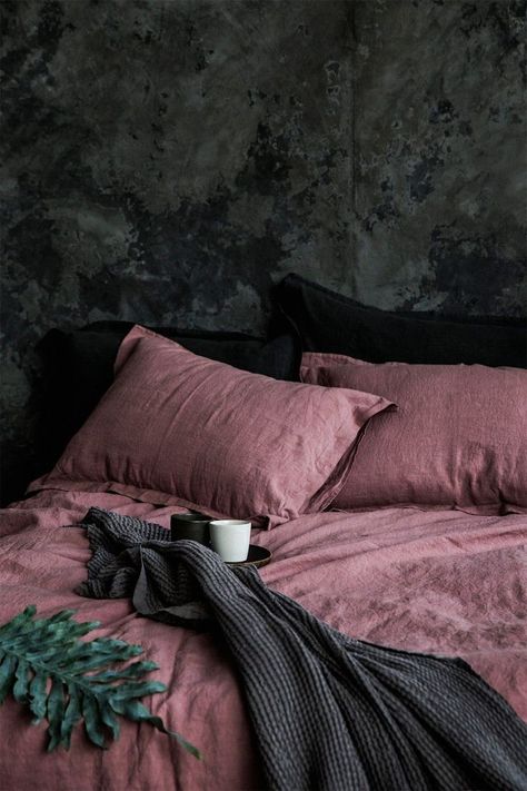 Mauve Bedding, Pink Bed Linen, Paint Room, Bedroom 2024, Pink Bed, Bedding Linen, Rose Bedding, Peony Pink, Bed Linen Sets