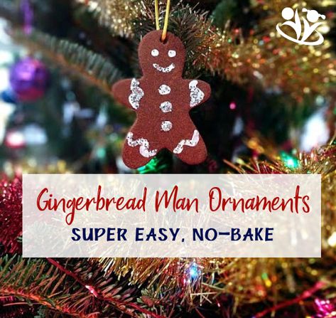 Gingerbread Man Ornaments, Cinnamon Ornaments, Easy Ornaments, Gingerbread Crafts, Salt Dough Ornaments, Dough Ornaments, Gingerbread Ornaments, Homemade Ornaments, Fun Christmas Crafts