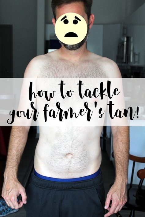 How to hide your farmer's tan. Learn how I tackled my boyfriend's farmer's tan using a sunless tanner. Plus tips for using sunless tanners and natural ways to give your skin that summer kiss of bronze without using a sunless tanning product with DHA. #sunlesstanner #summer via @soapdeligirl Diy Natural Beauty Recipes, Summer Kiss, Farmers Tan, How To Tan, Tanning Skin Care, Summer Beauty Tips, How To Tan Faster, Best Tanning Lotion, Natural Skincare Recipes