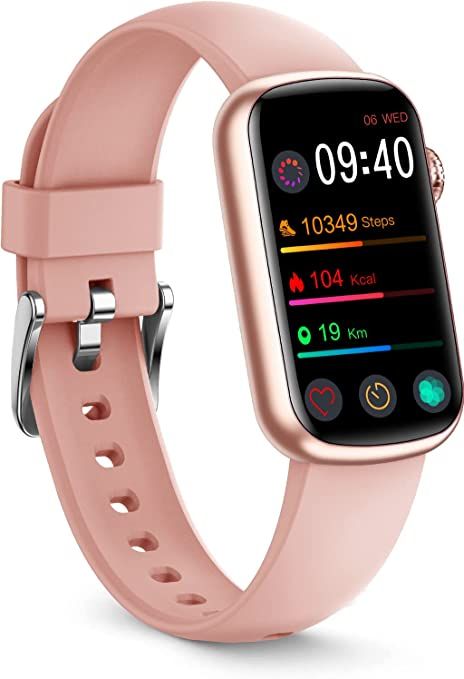 Amazon.com : FITVII Slim Fitness Tracker with Blood Oxygen SpO2, Blood Pressure, 24/7 Heart Rate and Sleep Tracking, IP68 Waterproof Activity Trackers and Smart Watches with Step Tracker, Pedometer for Women Kids : Sports & Outdoors Step Tracker, Steps Tracker, Tracker Fitness, Fitness Technology, Blood Pressure Monitor, High Intensity Workout, Fitness Watch, Activity Tracker, Heart Rate