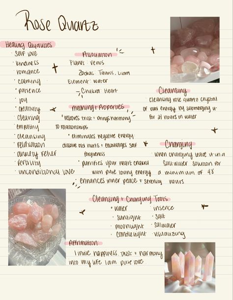 Rose Quartz Benefits, Rose Quartz Meaning, Rose Quartz Properties, Crystal Care, Quarts Crystal, Rose Quartz Healing, Chakra Affirmations, Crystal Aesthetic, Cleansing Crystals