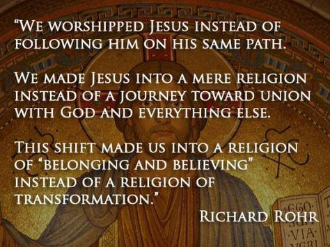 Richard Rohr quote Richard Rohr Quotes, Richard Rohr, Worship Jesus, Spiritual Dimensions, A Course In Miracles, Spiritual Life, Spiritual Journey, Spiritual Awakening, Faith Quotes