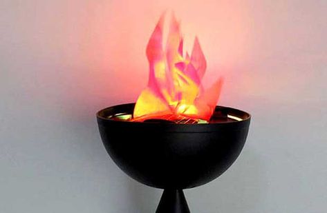 Fake Fire, Olympic Crafts, Fire Torch, Dancing Flame, Wall Fires, Fire Pots, Fire Fans, Halloween Deco Mesh, Halloween Witch Decorations