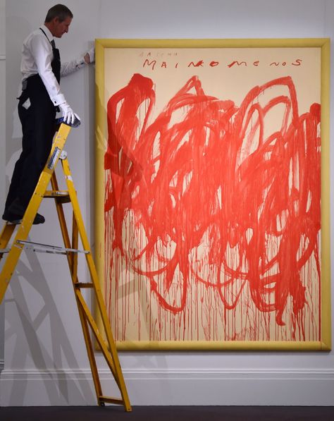 Cy Twombly Art, Cy Twombly Paintings, Abstract Art Images, Istoria Artei, Cy Twombly, Abstract Art Inspiration, Drawing Style, Industrial Art, Design Museum