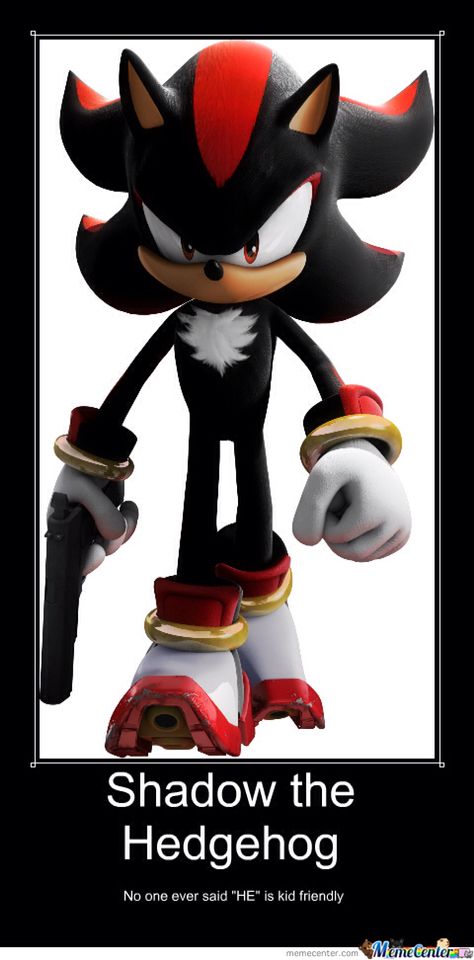 Shadow the hedgehog meme Hedgehog Meme, Sonic Dash, Hedgehog Game, Sonic The Movie, Sonic Mania, Megaman X, Silver The Hedgehog, Sonic Franchise, Sonic Adventure