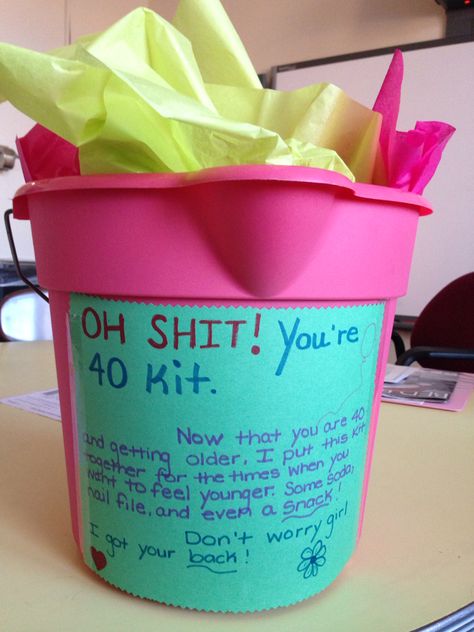 Moms 40th Birthday Ideas Gift, Funny 40th Birthday Gifts Hilarious, 40th Birthday Alcohol Gift Ideas, 40th Birthday Ideas For Teacher, 40th Survival Kit For Women, 40th Birthday Gag Gifts For Woman Turning 40, 40th Birthday Gag Gifts Women, Birthday Card 40 Years Diy, 40th Birthday Bouquet Ideas